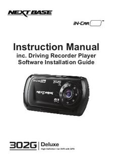 NextBase 302G manual. Camera Instructions.